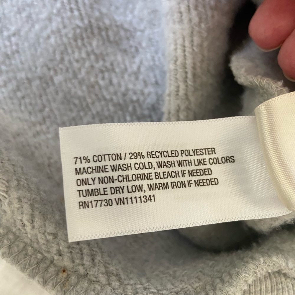 Universal Thread Heather Gray V-Neck Sweatshirt C… - image 5